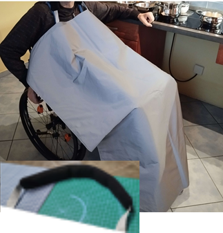 Zástěra proti opaření Zástěra proti opaření