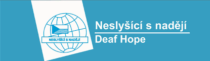 Logo neslyšící s nadějí Logo neslyšící s nadějí