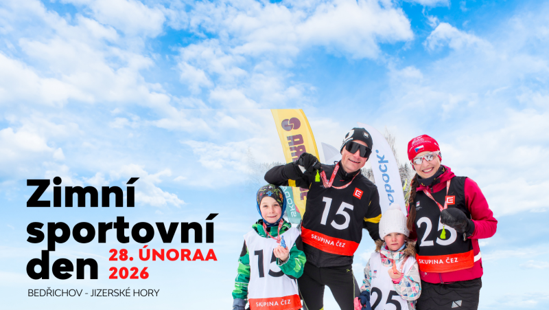 Leták zimni sportovni den