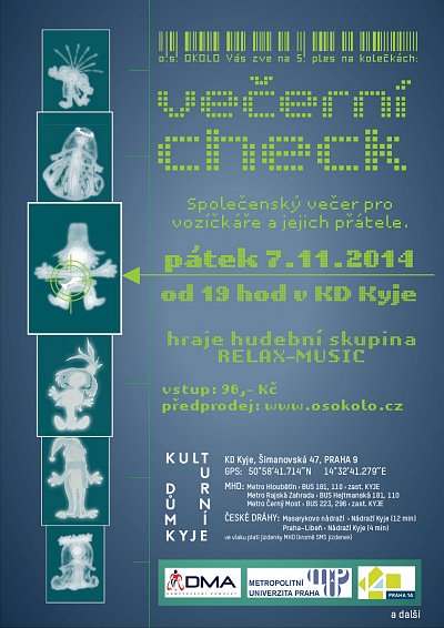 Roztočme kola! 5.netradiční ples - Večerní Chek