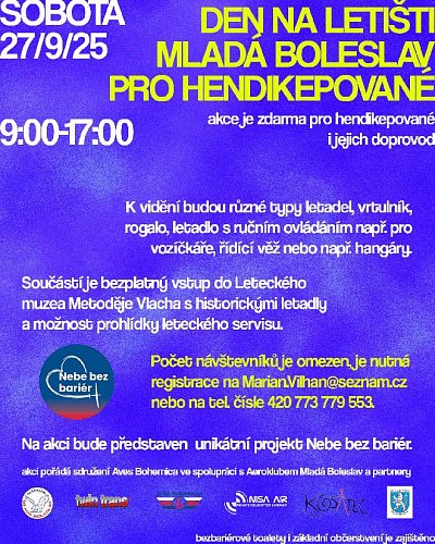 Den na letišti pro handicapované