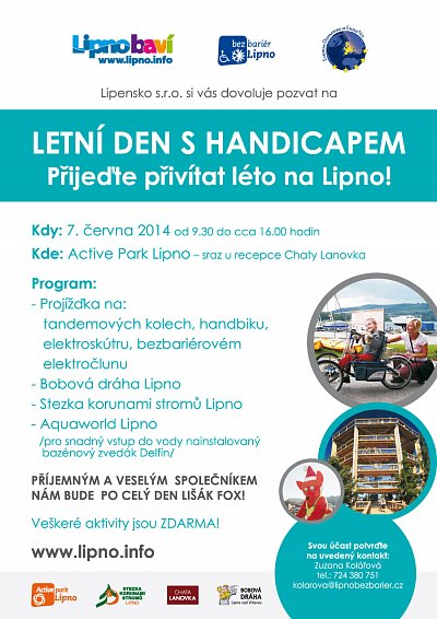 Den s handicapem na Lipně