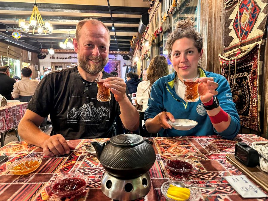 S kolegyní Šárkou