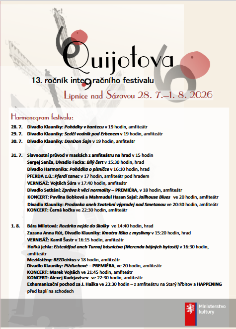 QLeták - uijotova šedesátka Leták - Quijotova šedesátka