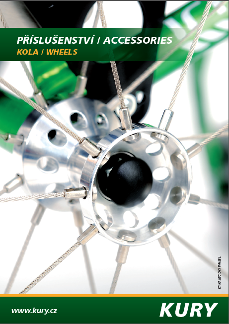 Zadní kola s&nbsp;nerezovými lanky