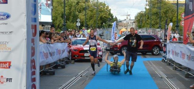 Štafeta The Tap Tap v&nbsp;cíli