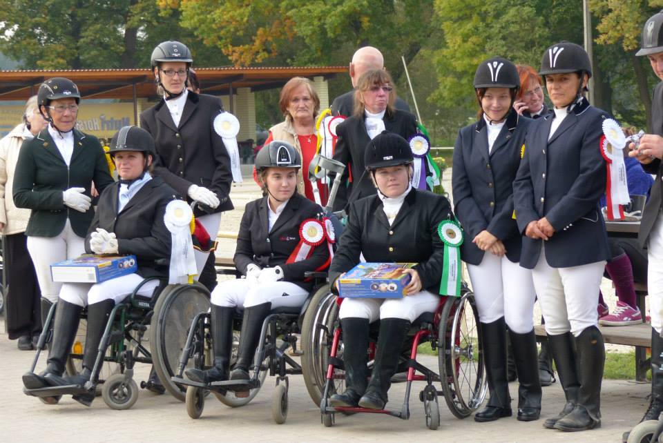 Handicapovaní jezdci - Loňské MČR v paradrezuře Handicapovaní jezdci - Loňské MČR v paradrezuře